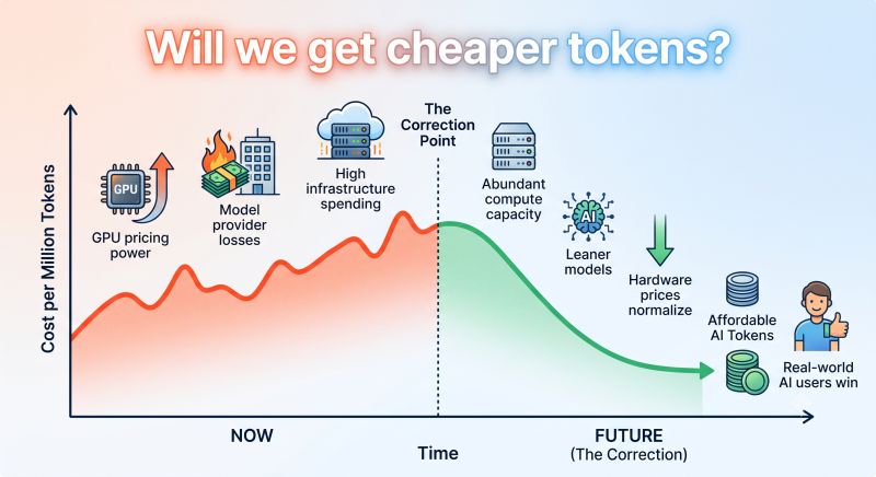 Will we get cheaper tokens?